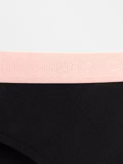 Трусы CONTE PRINT DOTS LB 2545 black-coral 22С-2558ТСП - фото 4
