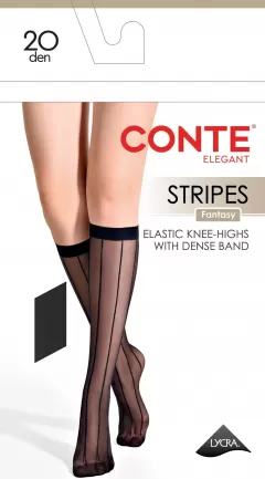 Носки CONTE 25С-186СП chocolate STRIPES - фото 1