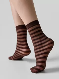 Носки CONTE FANTASY chocolate 25С-180СП - фото 3