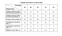 Брюки Соджи 721 черный - фото 1