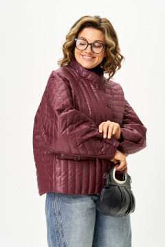 Куртка Lady Secret 6365 бордовый - фото 5