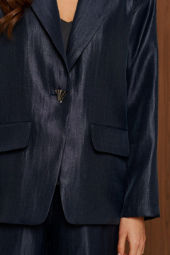 Жакет Панда 137730 темно-синий - фото 2