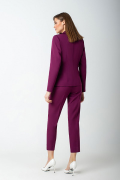 Брюки, жакет MARIKA 413 бордовый - фото 4