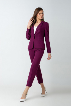 Брюки, жакет MARIKA 413 бордовый - фото 2