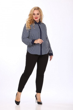 Блуза Mamma Moda 75 синий - фото 2