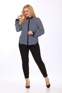 Блуза Mamma Moda 75 синий - фото 1