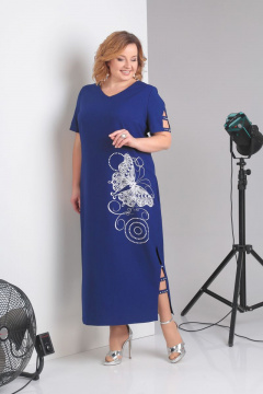 Платье Grace for you 172 василек - фото 1