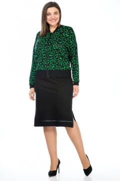 Lady Style Classic 2472/1 черный_с_зеленым