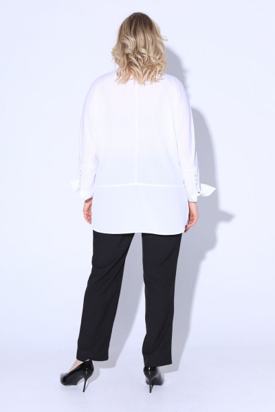 Блуза, брюки, джемпер Pretty 618 зебра+белый+черный - фото 6