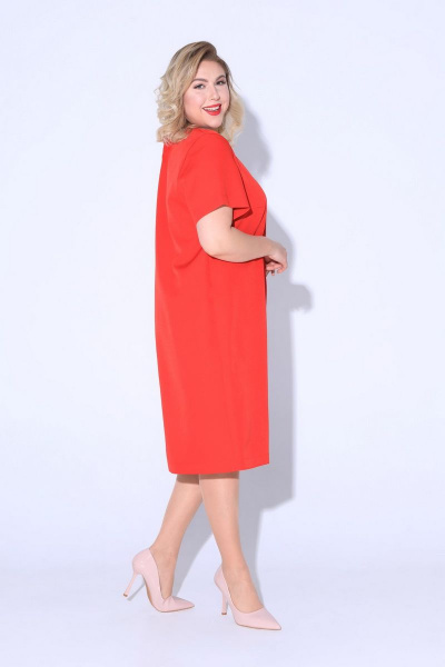 Кардиган, платье Pretty 4398 красный - фото 4