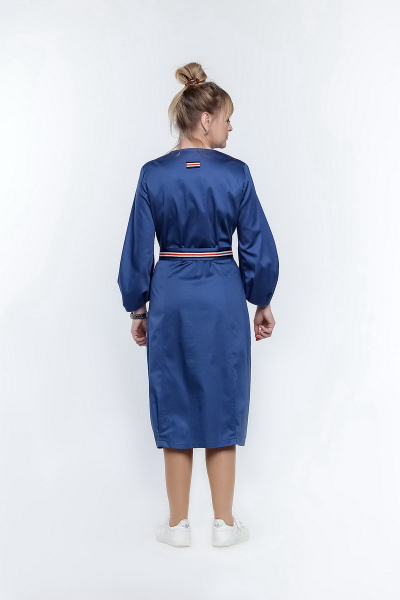 Платье YFS 6102 синий - фото 3