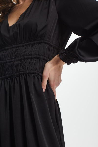 Платье DAVA 138/1 черный - фото 3