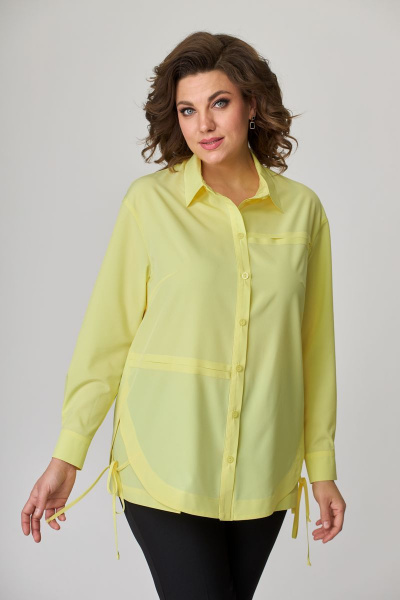 Блуза ANASTASIA MAK 920 желтый - фото 5