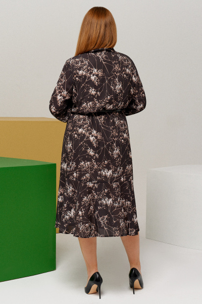 Платье Панда 124080w бежевый - фото 5