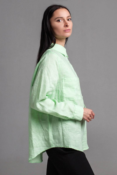 Блуза Bright Style 484 салатовый - фото 2