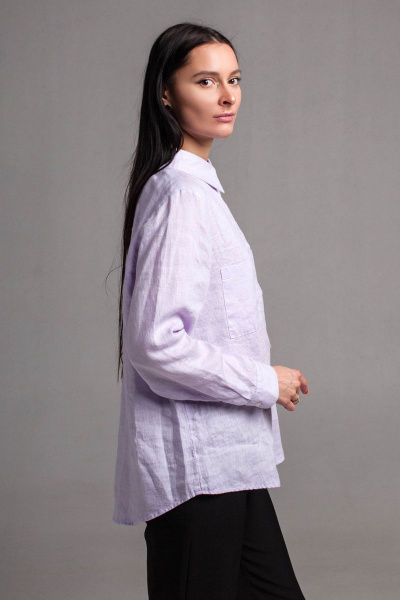 Блуза Bright Style 484 светло-фиолетовый - фото 2