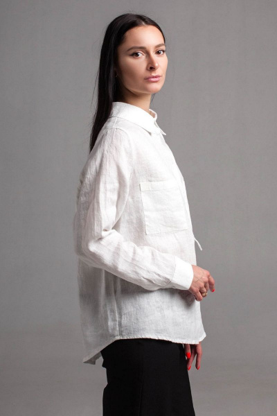 Блуза Bright Style 484 белый - фото 2