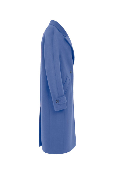Пальто Elema 1-12698-1-164 серо-голубой - фото 2