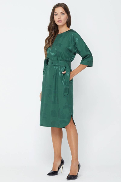 Платье Bazalini 4035 зеленый - фото 1