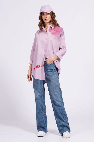 Блуза Butеr 2534 розовый - фото 6