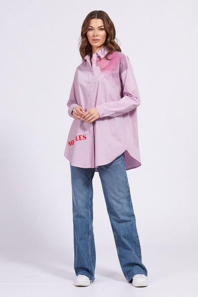 Блуза Butеr 2534 розовый - фото 2