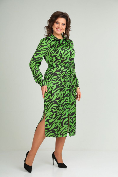 Платье Mubliz 032 зеленый - фото 6