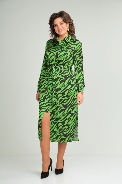 Платье Mubliz 032 зеленый - фото 1