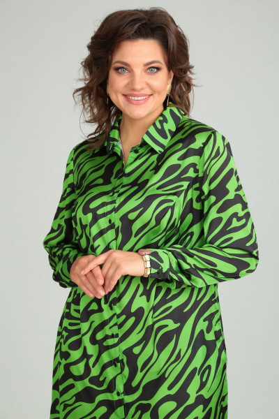 Платье Mubliz 032 зеленый - фото 5