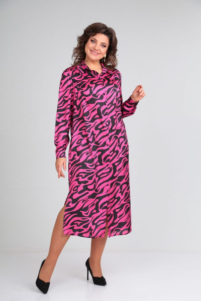Платье Mubliz 032 розовый - фото 6