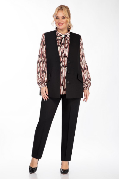 Блуза, брюки, жилет Элль-стиль 2185 - фото 5