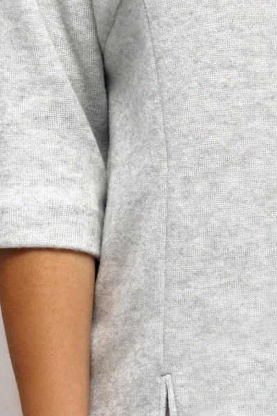 Джемпер, юбка IVA 1307 серый - фото 7