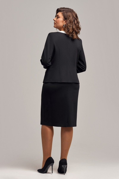 Жакет, юбка IVA 1435 черный - фото 5