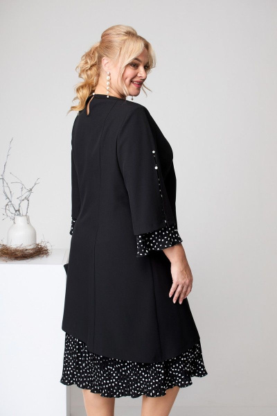 Платье Romanovich Style 1-2455 черный - фото 7