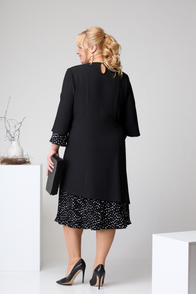 Платье Romanovich Style 1-2455 черный - фото 6