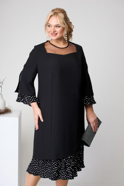 Платье Romanovich Style 1-2455 черный - фото 3