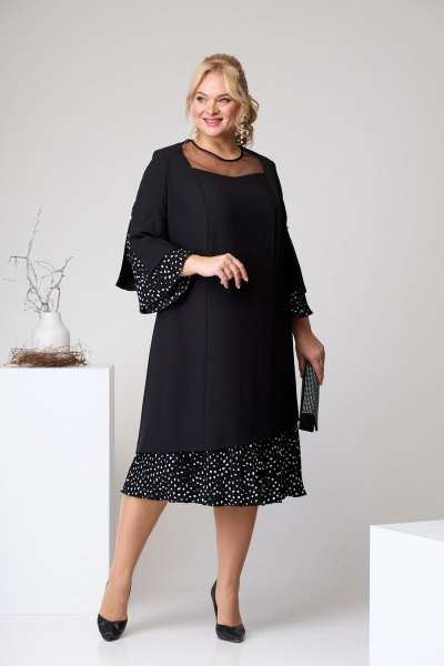 Платье Romanovich Style 1-2455 черный - фото 1