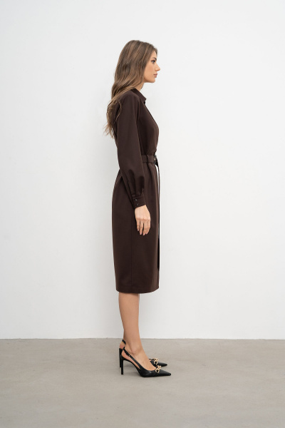 Платье Elema 5К-12289-1-170 коричневый - фото 2
