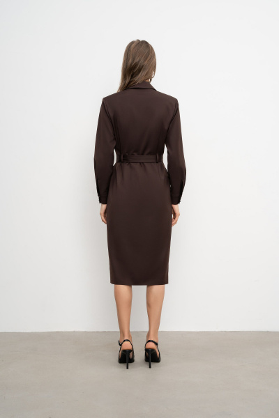 Платье Elema 5К-12289-1-170 коричневый - фото 3