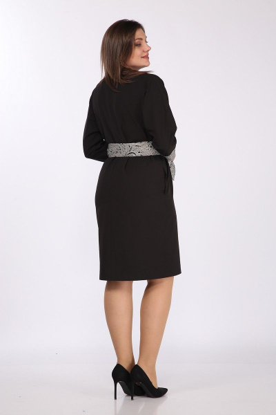 Платье Lady Style Classic 2676/4 черный - фото 4
