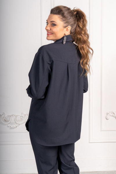 Блуза, брюки Andina 933-1 синий - фото 9
