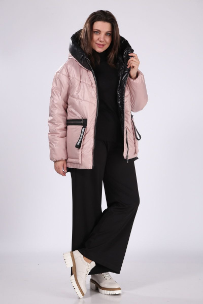 Куртка Lady Secret 7289 розовый+черный - фото 5