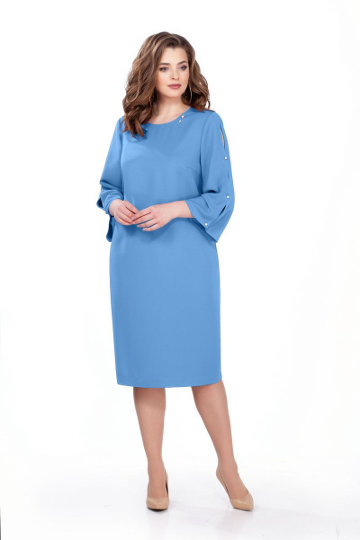 Платье TEZA 161 голубой - фото 2