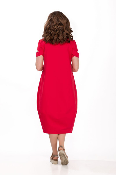 Платье TEZA 175 красный - фото 2