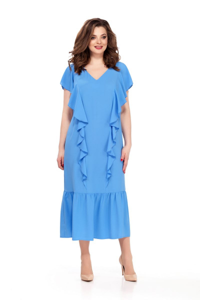 Платье TEZA 180 голубой - фото 1