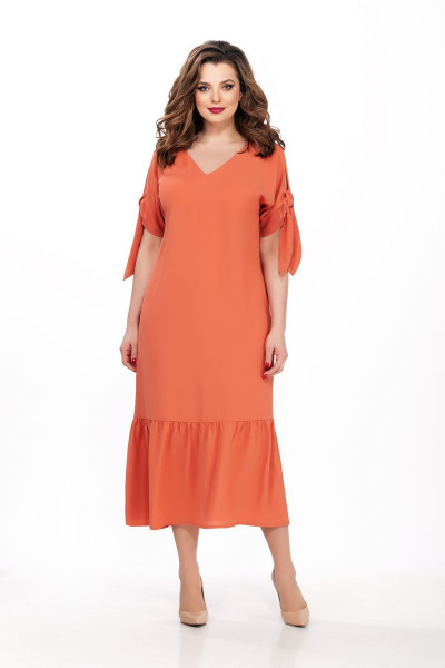 Платье TEZA 188 оранж - фото 1