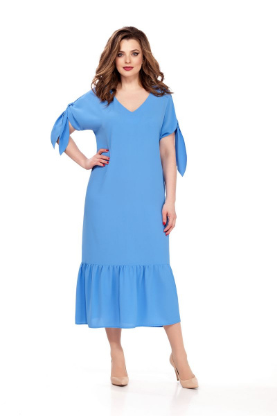Платье TEZA 188 голубой - фото 1
