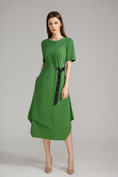 Платье Магия моды 1592 зеленый - фото 1