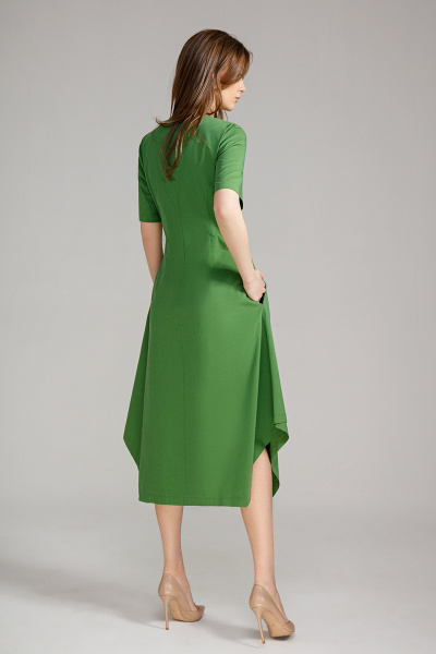 Платье Магия моды 1592 зеленый - фото 2