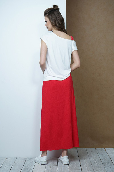 Блуза, юбка Fantazia Mod 3419 красный - фото 5