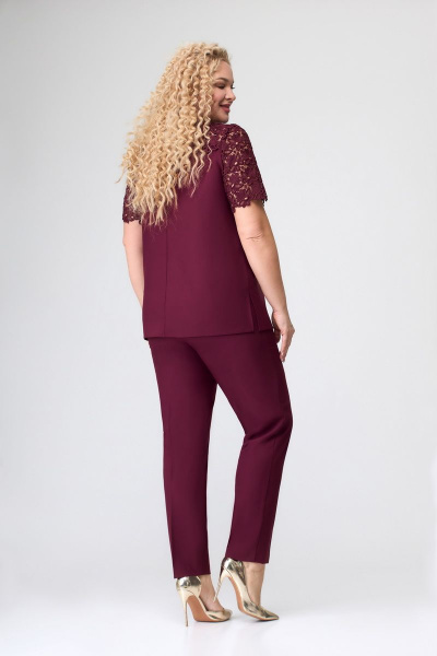 Блуза, брюки, жакет Svetlana-Style 1768 бордовый - фото 4